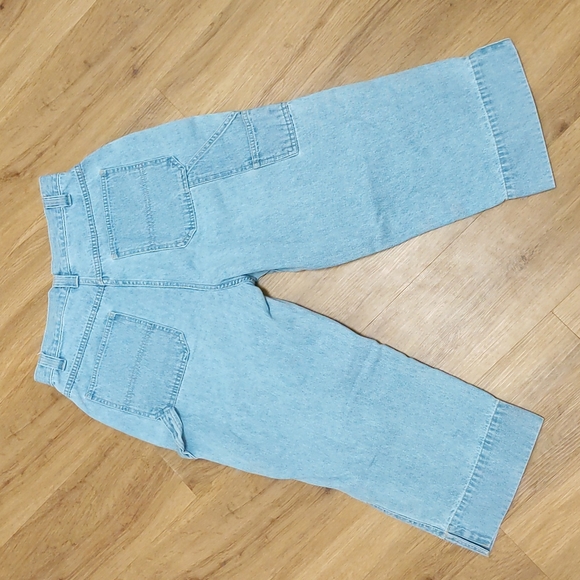 Vintage High Waisted Denim Capris - Picture 4 of 5